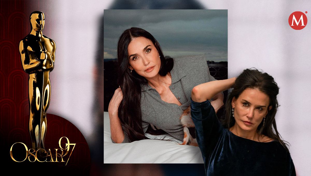 Demi Moore está nominada a Mejor Actriz en la 97ma entrega de los Oscar | Especial