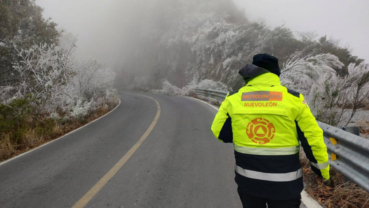 Las montañas de la entidad se cubrieron de hielo. Especial