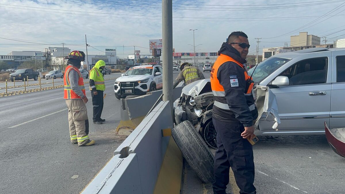 La mujer se trasladaba por los carriles que dirigen al sur a la altura de Senderos. | Especial