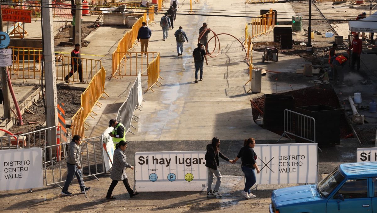 En la remodelación del cuadro comercial sampetrino se hallaron sobrecostos. Roberto Alanís