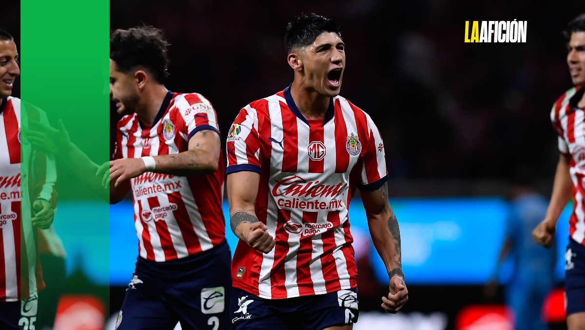 Alan Pulido marcó el empate momentáneo para el Guadalajara (Foto: MexSport)
