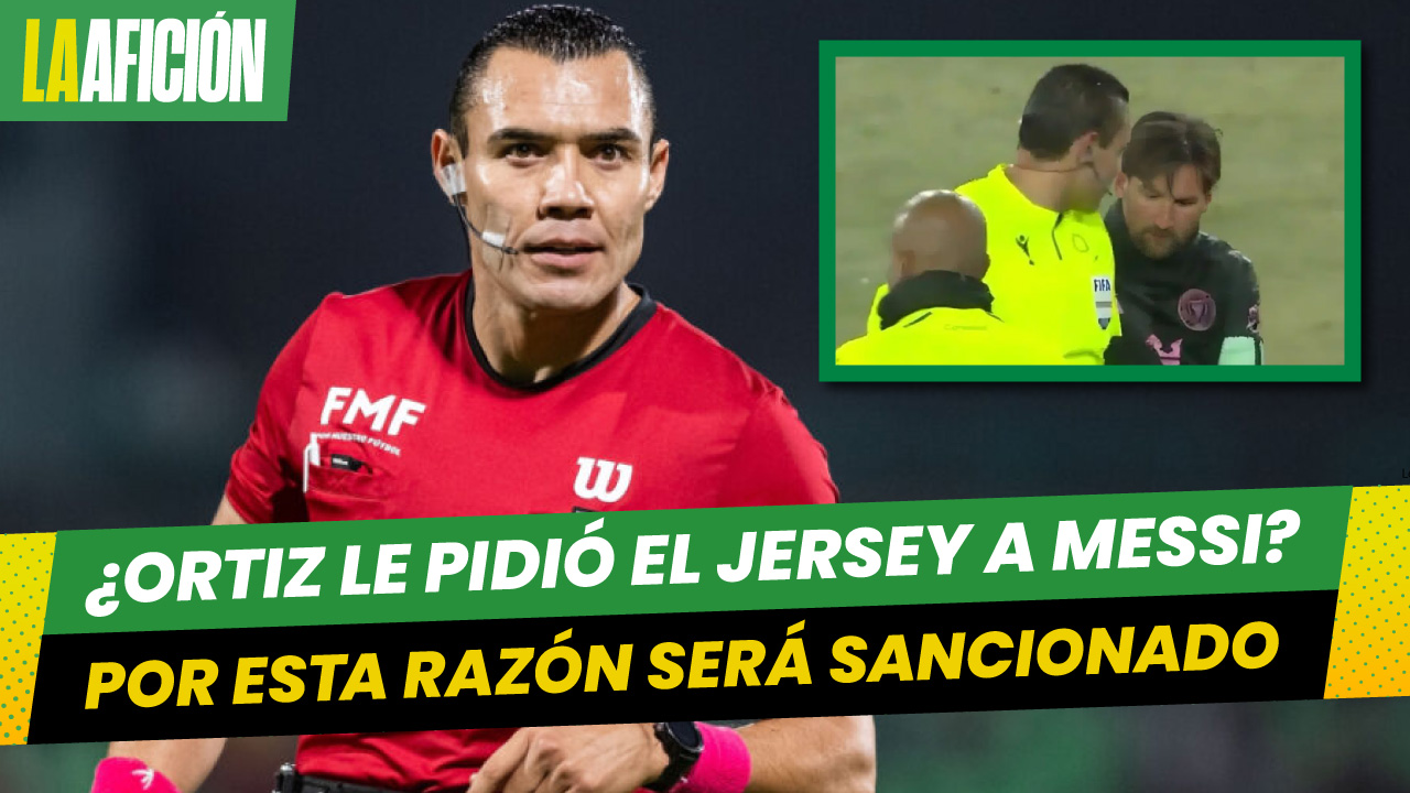 El Gato Ortiz le pidió un autógrafo a Messi y fue castigado por Concacaf