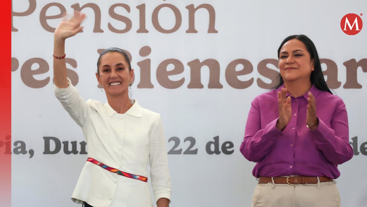 La presidenta Claudia Sheinbaum continua con su gira en Durango. (Especial)