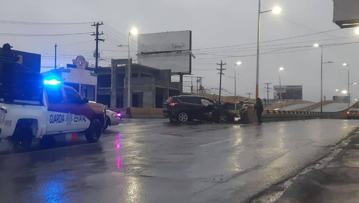 Accidente en carretera Monterrey-Reynosa. (SSP)