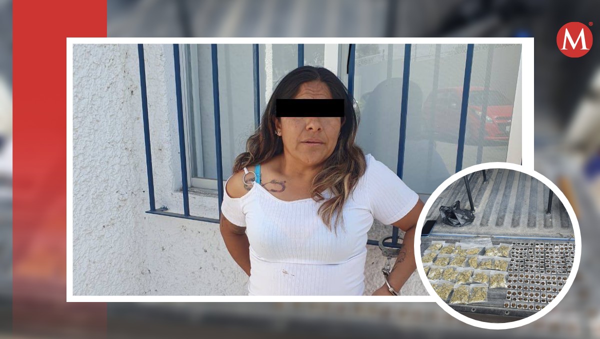 Blanca Isabel de 39 años de edad detenida en San Juan de Abajo.