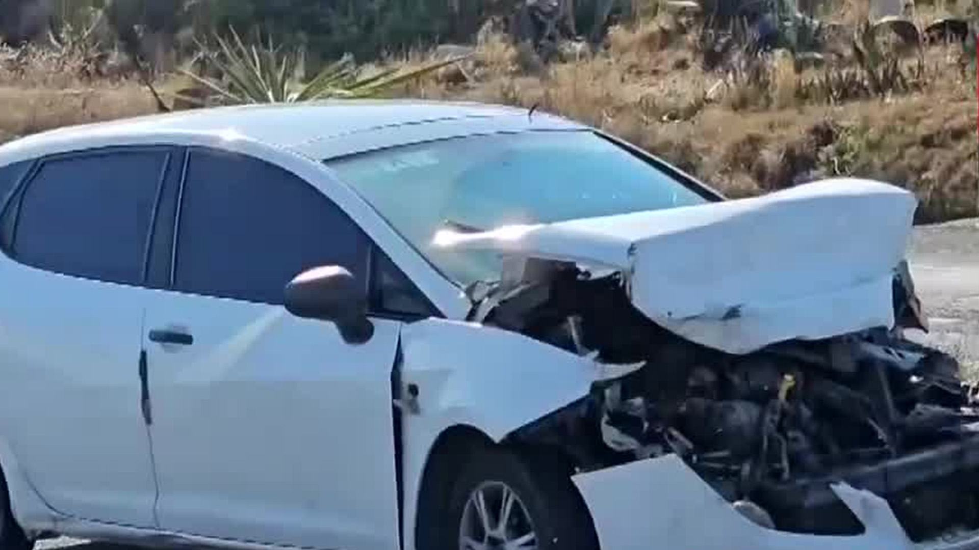 Conductor choca contra patrulla y deja 3 policías lesionados en Hgo ...