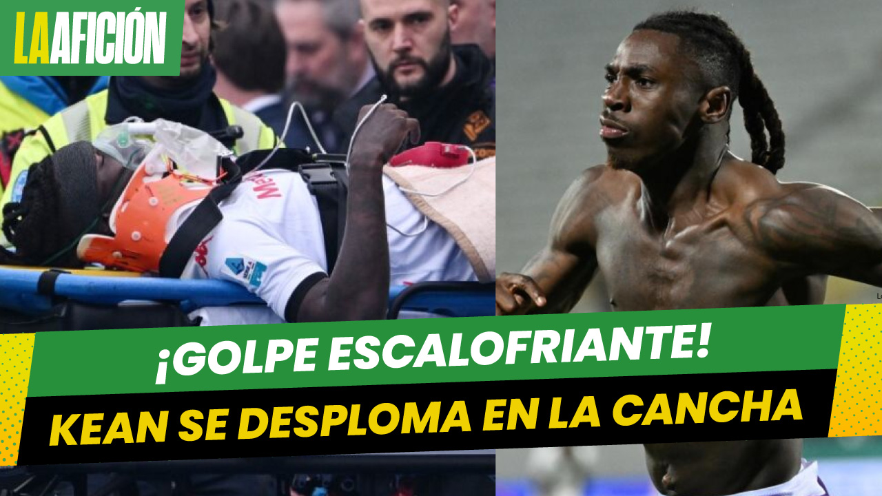 Futbolista de la Fiorentina se desplomó tras BRUTAL golpe en la cabeza