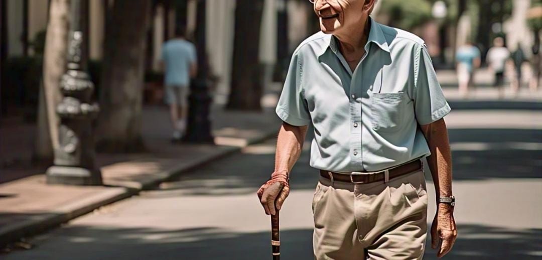 El hombre fue diagnosticado clínicamente estable (Creada con IA).