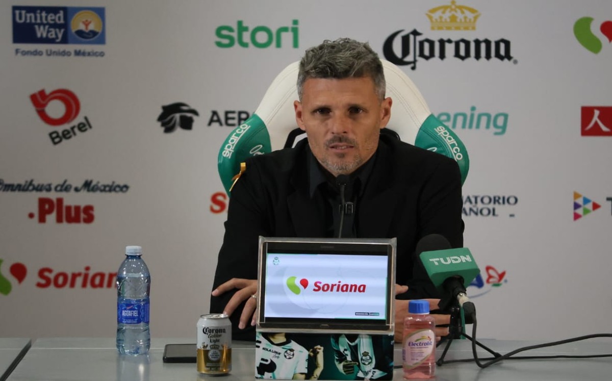 'Tano' Ortiz tras triunfo de Santos Laguna. l Verónica Rivera