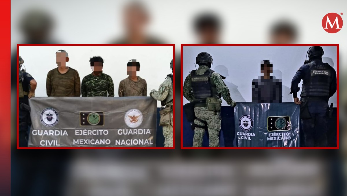 Además de los arrestos, se incautaron armas, vehículos robados y blindados, y municiones. | Especial