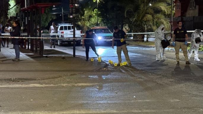 Las autoridades han contabilizado hasta 50 casquillos en la zona. | Foto: Fiscalía de Chile