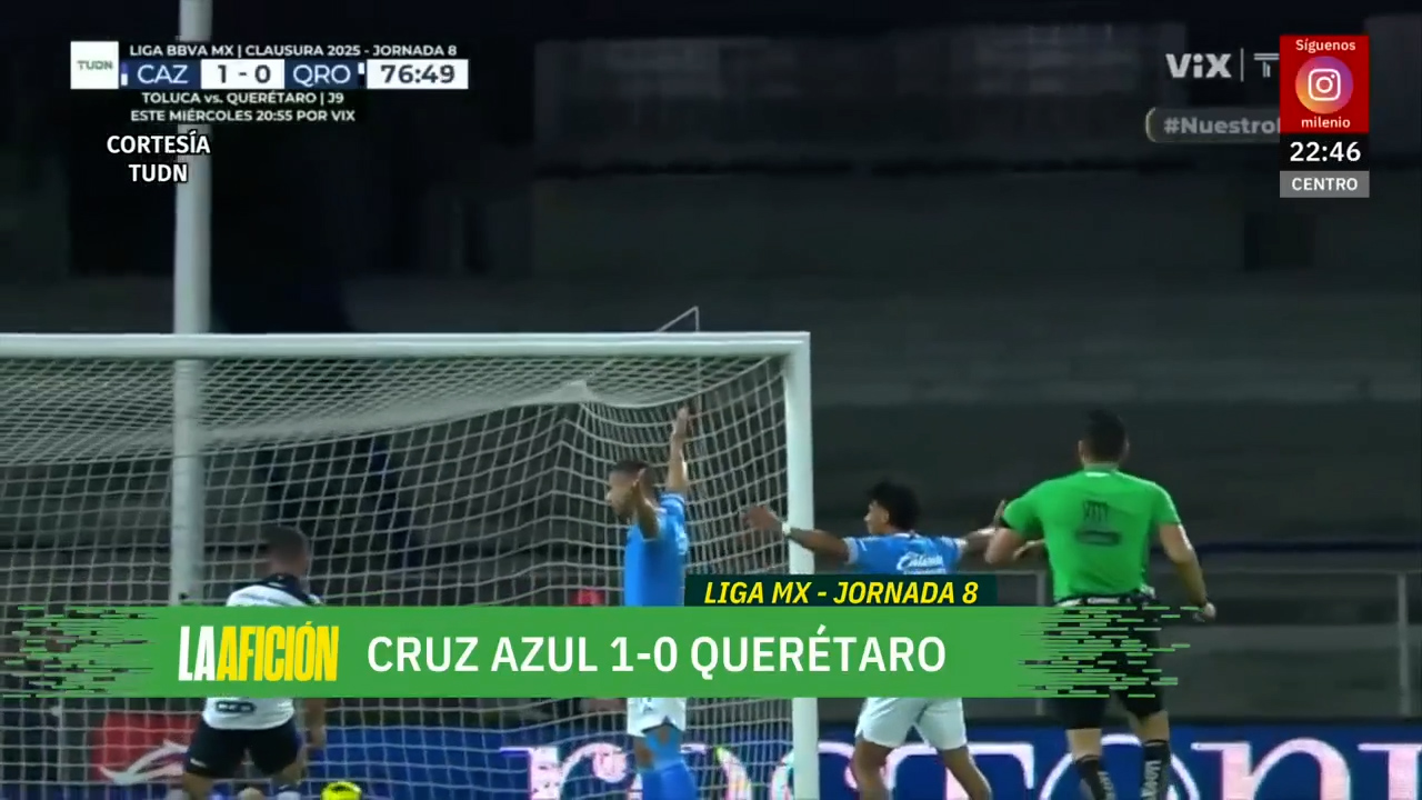 Cruz Azul sufre pero gana y se mete al cuarto lugar de la tabla
