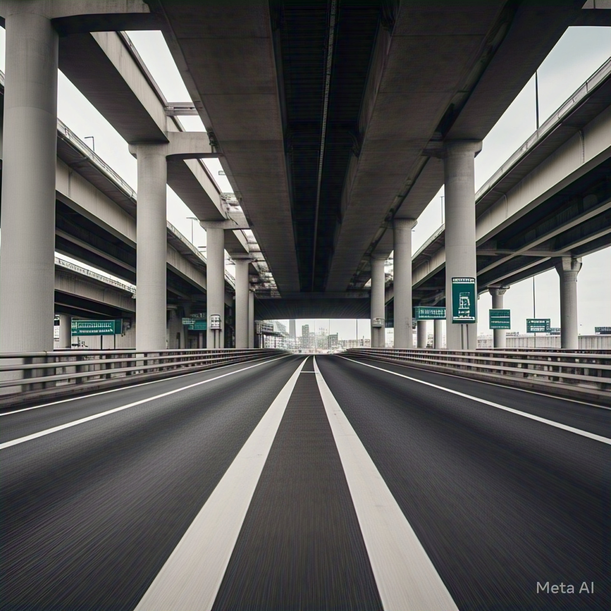 Ladrón se avienta del periférico para escapar de la policía (Imagen creada con IA)