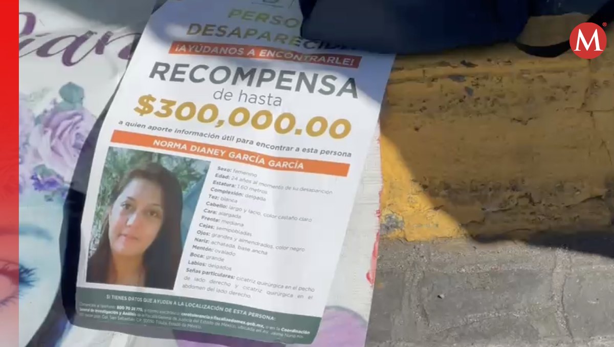 Norma Dianey desapareció en 2018 cuando se dirigía hacia su casa en Chimalhuacán. Foto: (Mario C. Rodríguez)