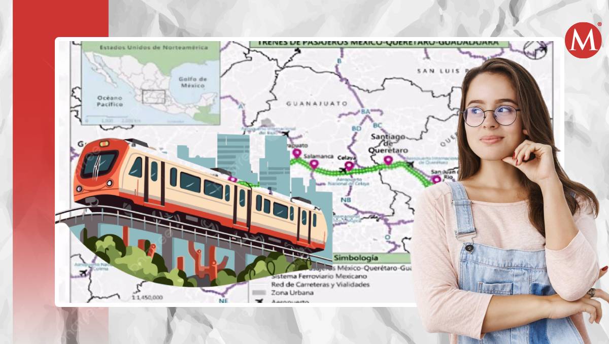 El proyecto pretende facilitar la movilidad entre ciudades y reducir el tiempo de traslado a través del tren México-Querétaro | Especial
