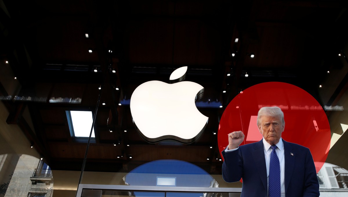 Trump afirmó hace uno días que Apple planeaba invertir "cientos de miles de millones de dólares". Foto: Reuters