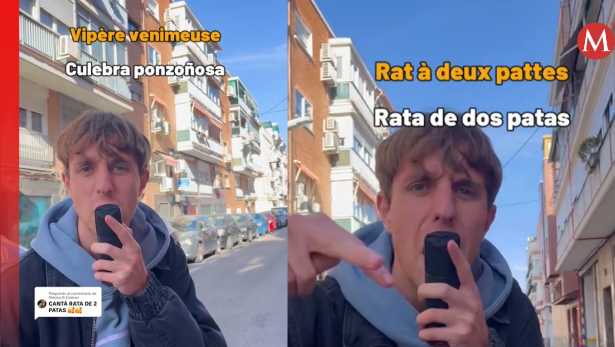 CASO VIRAL: Tiktoker se viraliza por cantar canciones de Paquita la del Barrio en francés. | TikTok @dele_gt