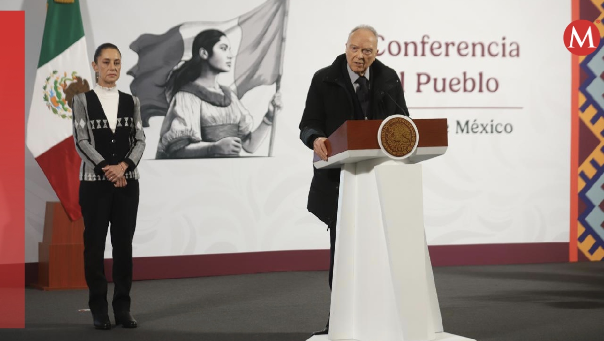 El fiscal General de la República, Alejandro Gertz Manero, en la conferencia mañanera de hoy. | Jorge Carballo