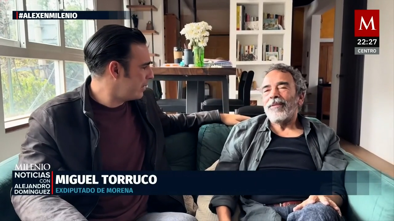 Miguel Torruco dialoga con Damián Alcázar y confirma su apoyo a Morena