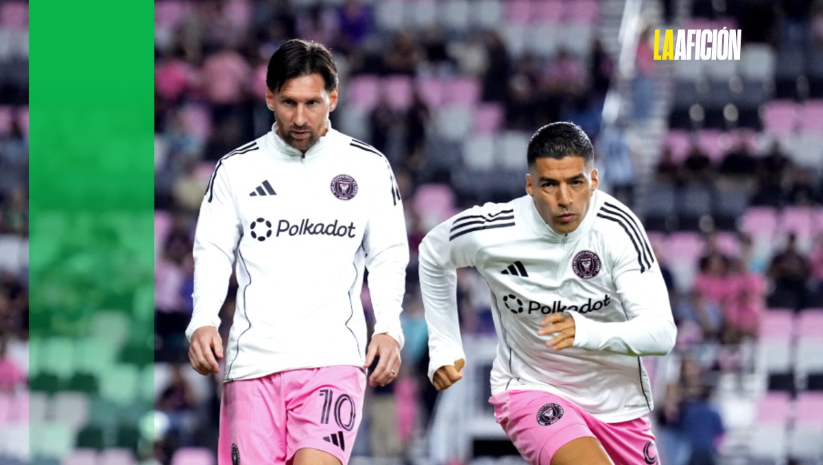 MLS multa a Lionel Messi y Luis Suárez por agarra a rivales del cuello (AFP)