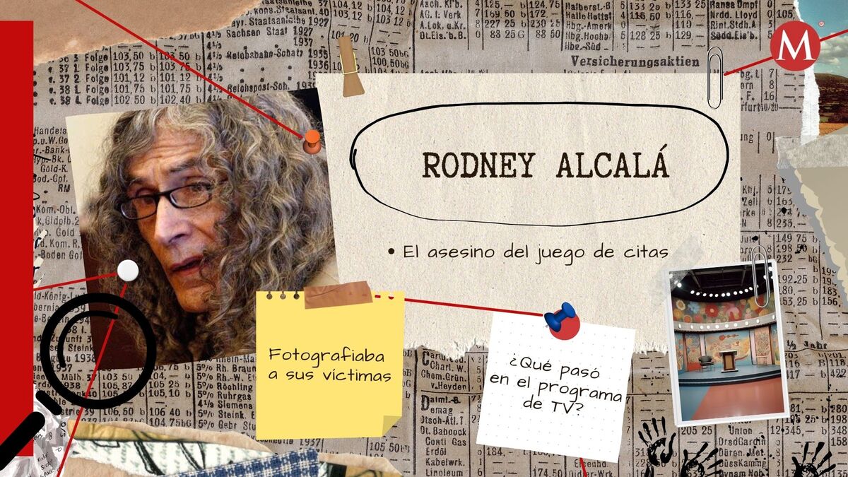 Rodney Alcalá, la historia del asesino y violador serial (Diseñó: Rafael Mejía).