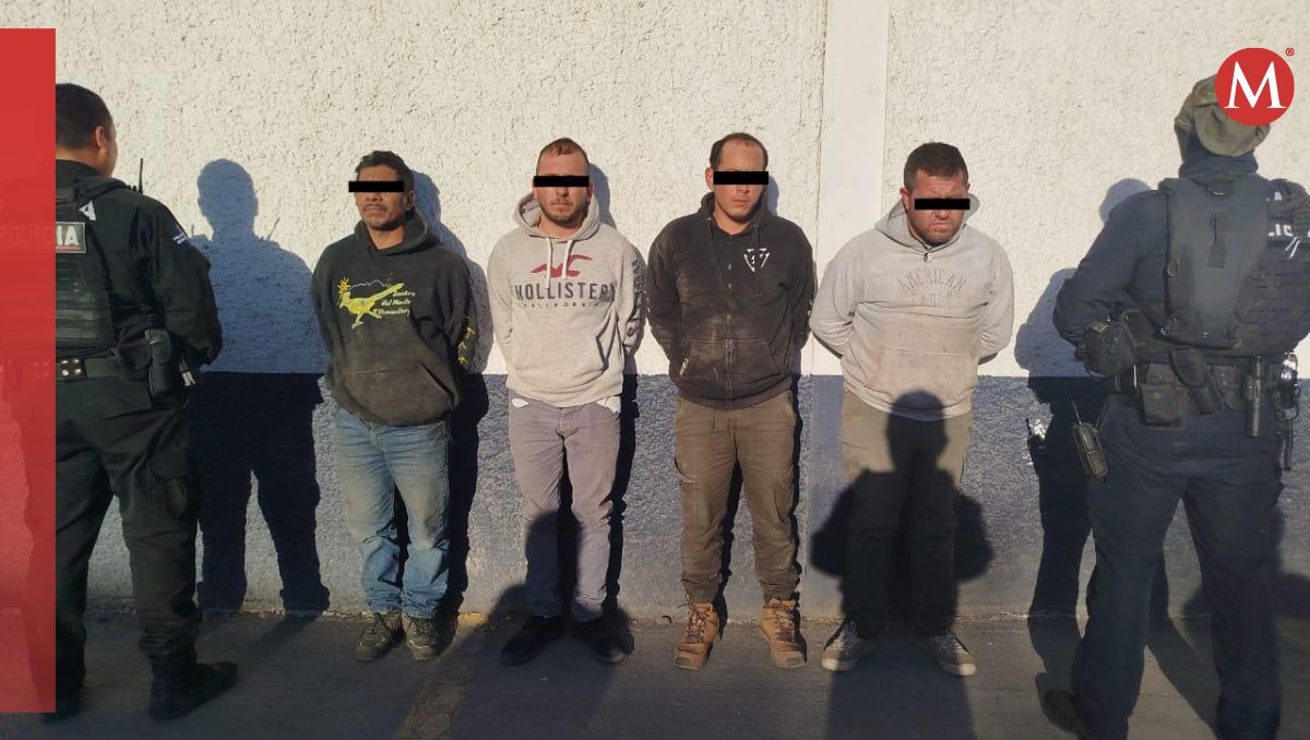 Los presuntos fueron capturados tras abastecerse de combustible mediante una toma clandestina. Especial