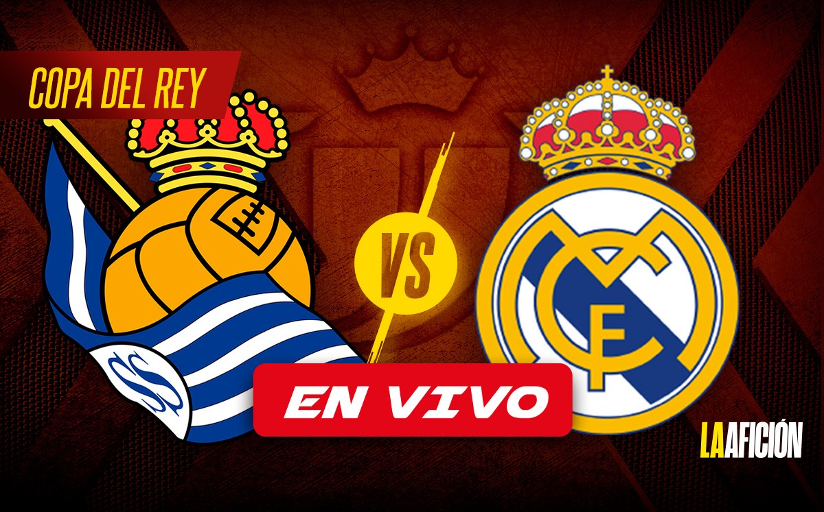 Real Sociedad vs Real Madrid EN VIVO | Semifinal de ida en la Copa del Rey (La Afición)