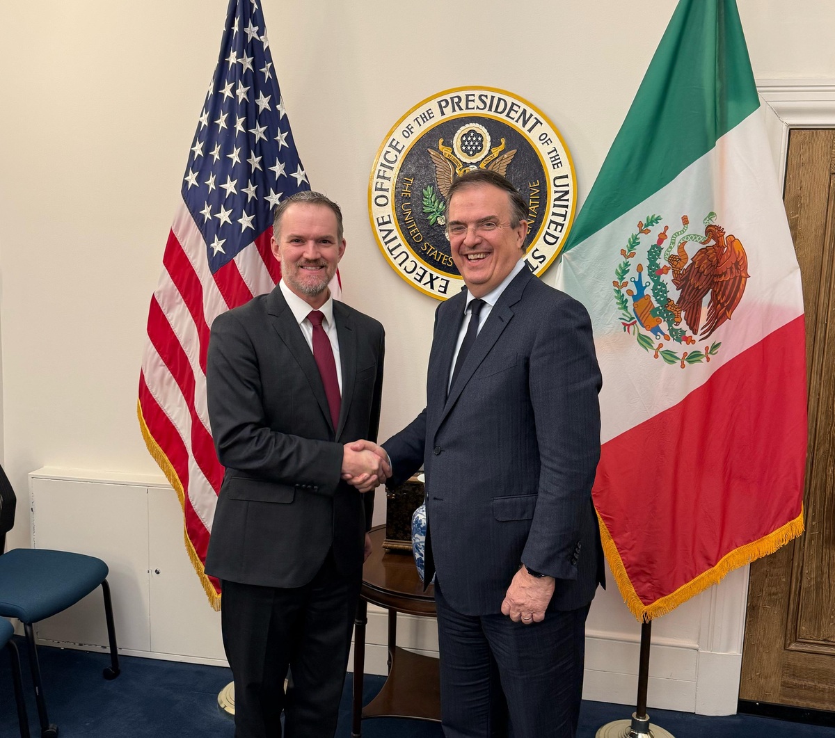 Ebrard dijo que el objetivo de México también es defender el modelo de integración económica con EU. | Foto: Especial