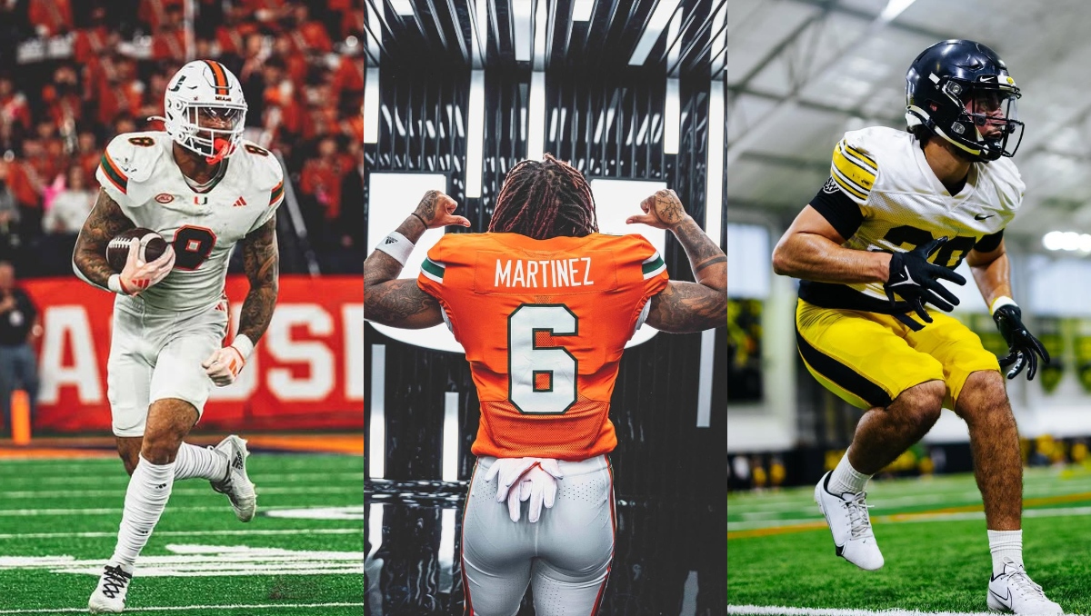Tres Mexicanos buscarán impresionar en el NFL Combine 2025 previo al Draft (Instagram @ elijaharroyo__, @damienfor6 y @ hawkeyefootball)