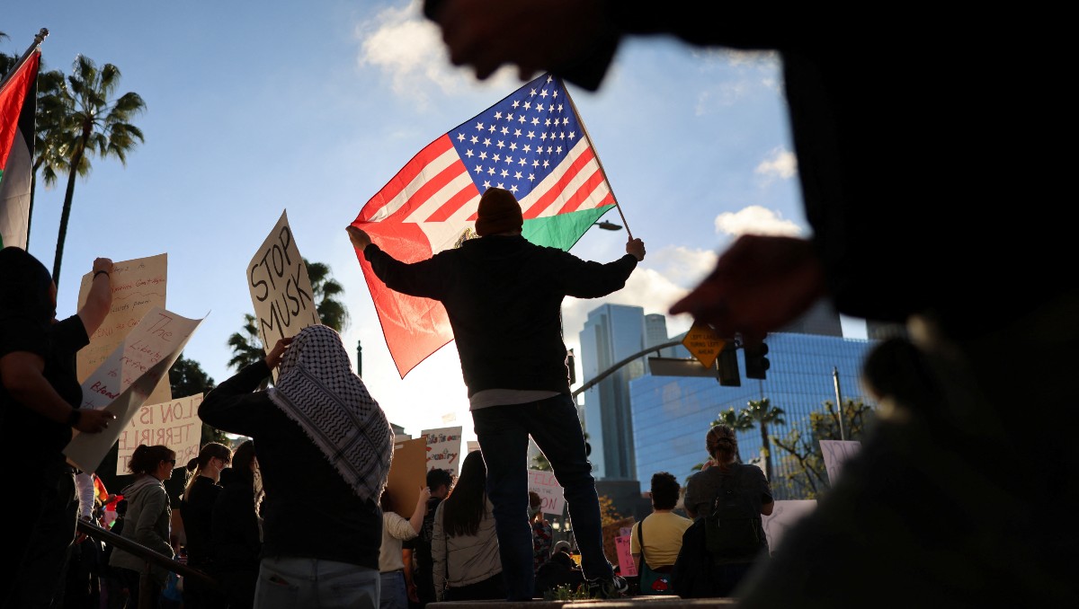 Migrantes Los Ángeles. (Foto: Reuters)