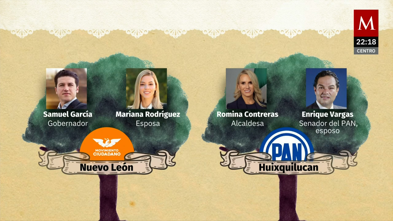 Movimiento Ciudadano y PAN en la mira de la reforma contra el nepotismo electoral