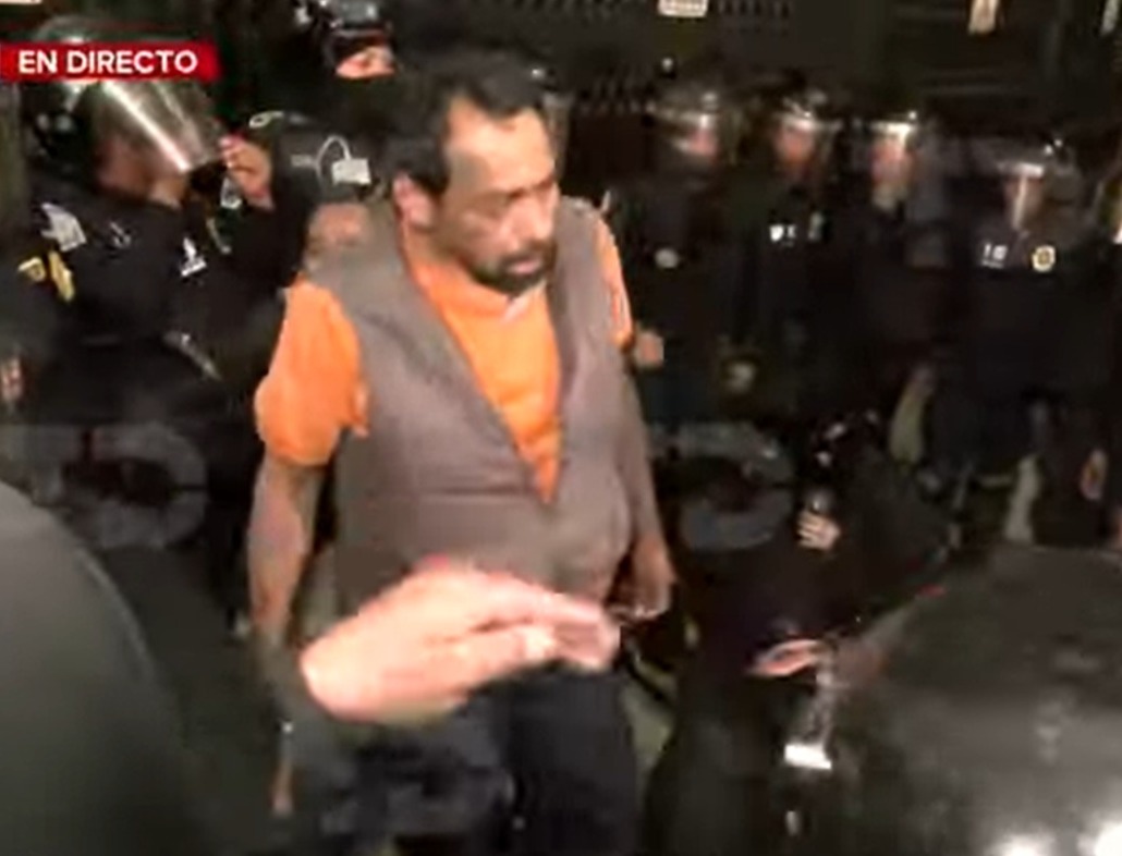 Policias retiran manifestación en CNDH