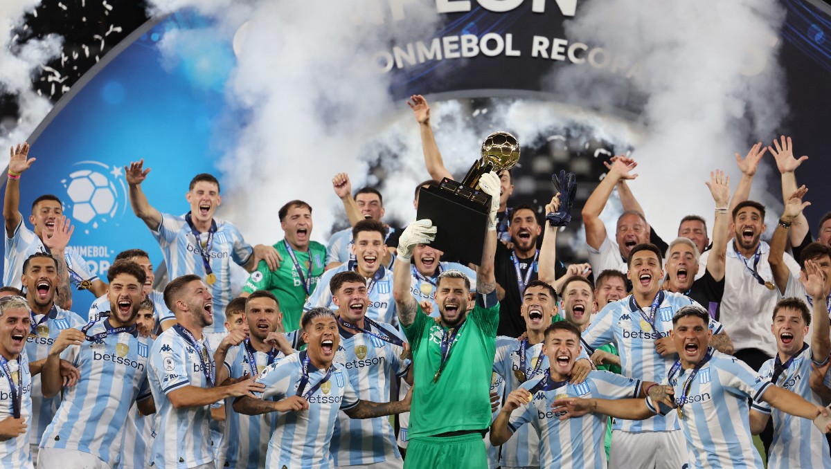 Racing Club es campeón de la Recopa Sudamericana 2025 (Reuters)