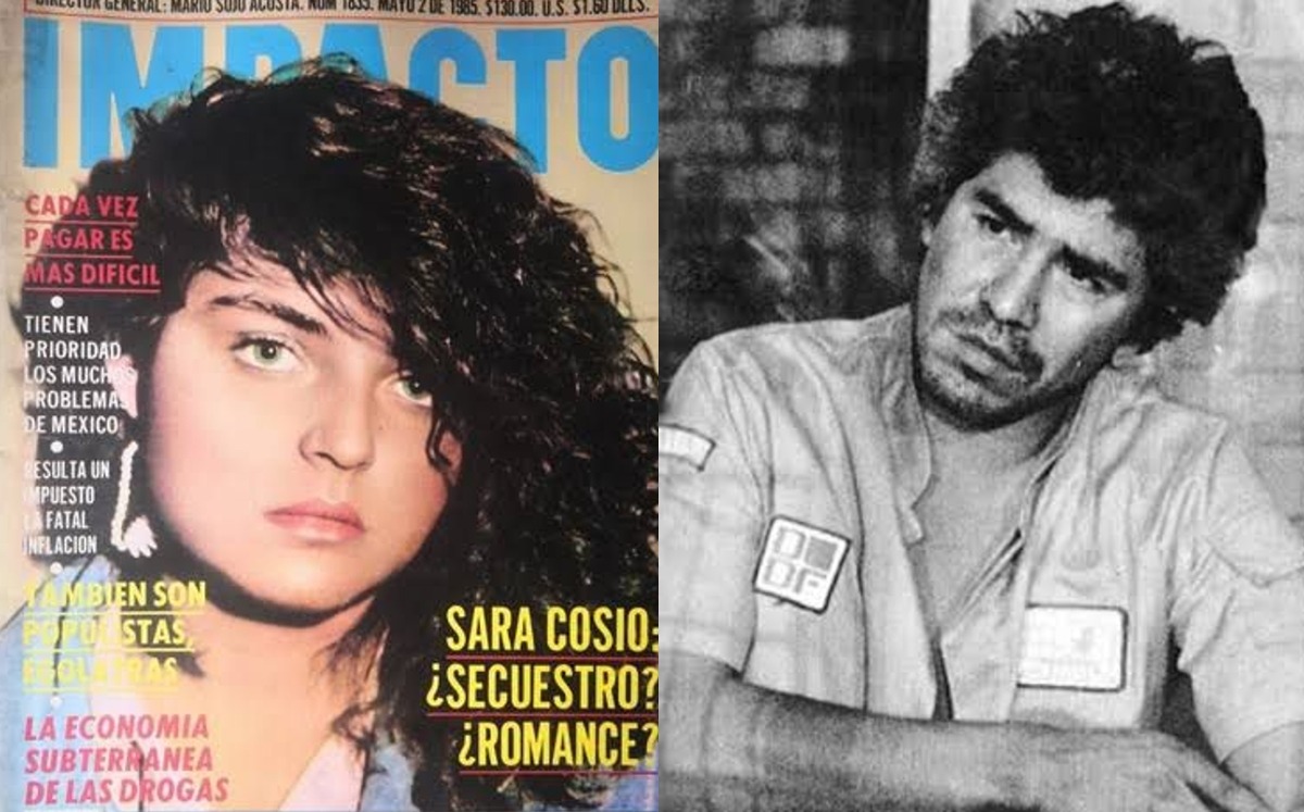 "Yo no estoy secuestrada, yo estoy enamorada de Caro Quintero", mencionó Sara Cosío en 1985.