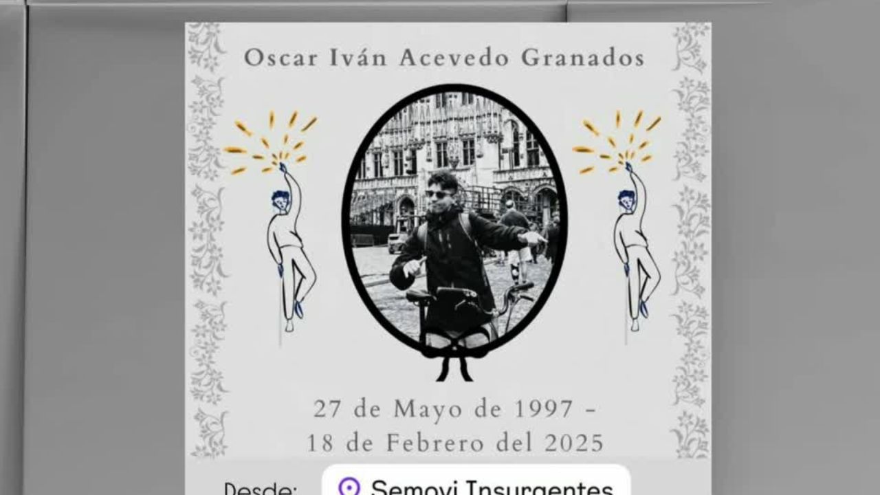 Colectivos de ciclistas preparan homenaje para Óscar Iván, arrollado en Coyoacán