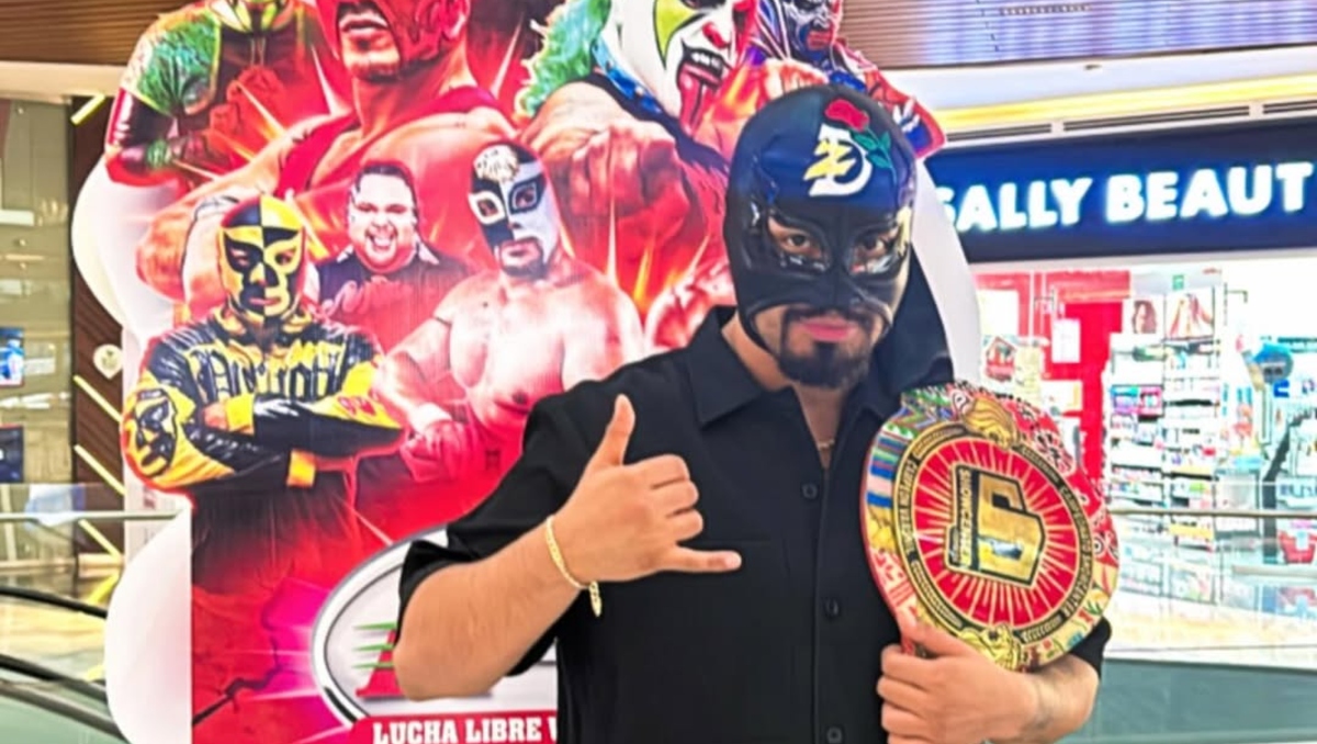 Dark Zorro busca hacer valer su casa en la próxima función de Triple A (Instagram @darkzorrokaoz)