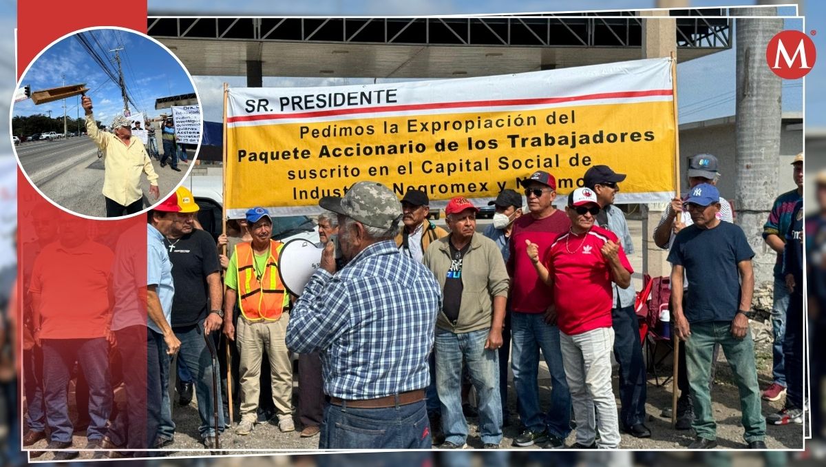 Los extrabajadores aseguran que no cesarán hasta que la presidenta Claudia Sheinbaum atienda sus peticiones. (Mario Juárez)