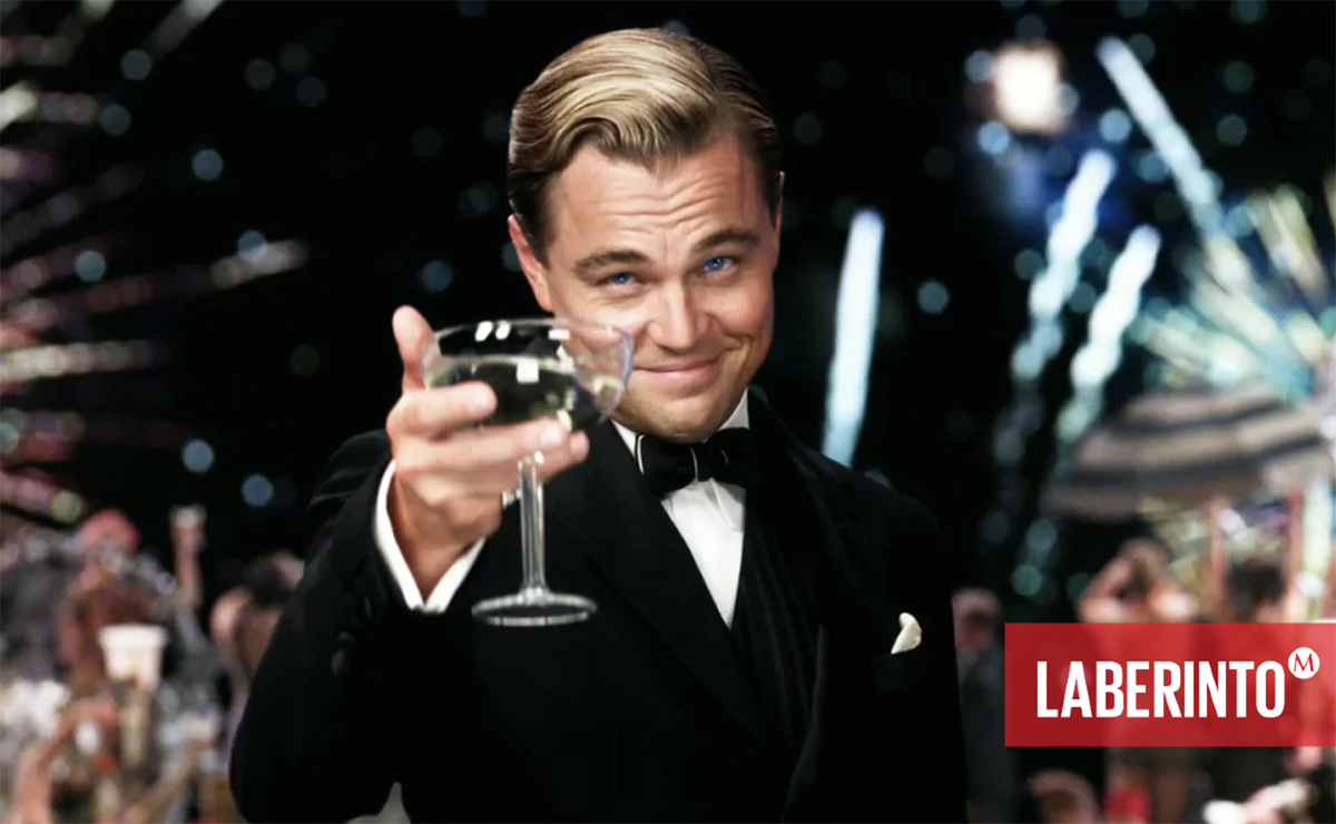 Leonardo DiCaprio como Jay Gatsby en la adaptación cinematográfica de 2013 de 'El gran Gatsby'. (Warner Bros)