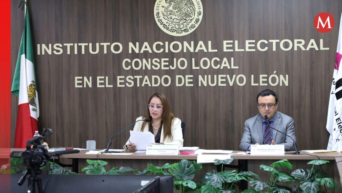 Olga Alicia Castro Ramírez, Presidenta del Consejo Local del INE en NL. / Especial