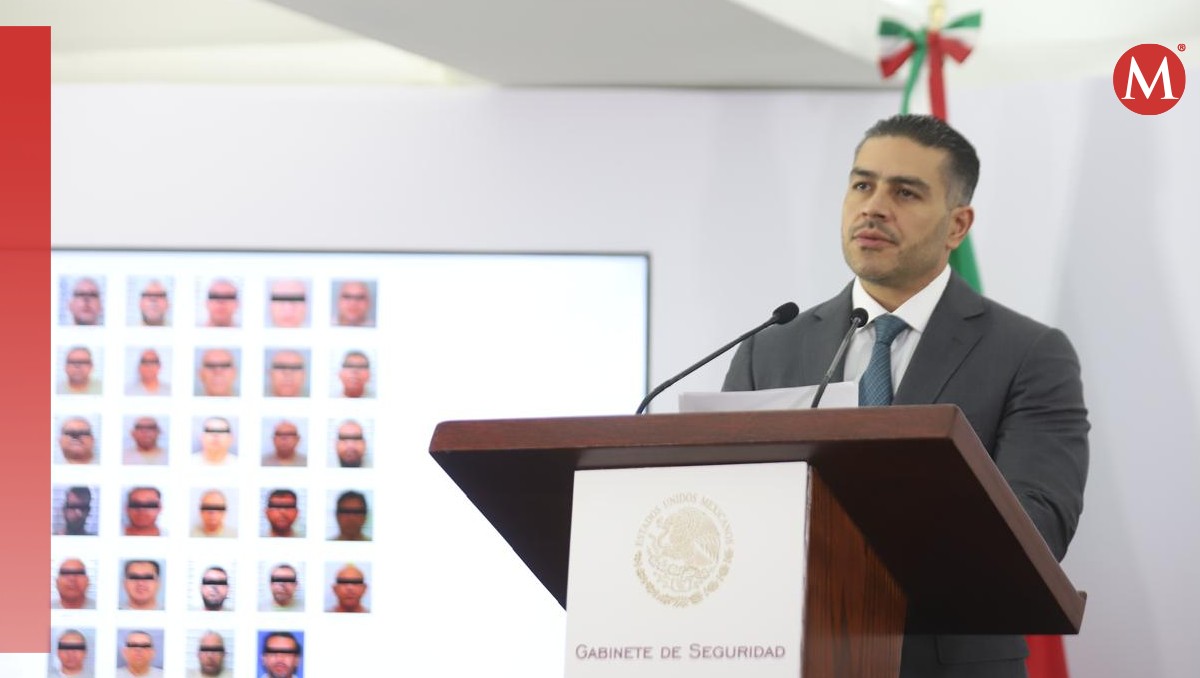 Omar García Harfuch informa sobre traslado de narcotraficantes a EU | Foto: Jorge Carballo