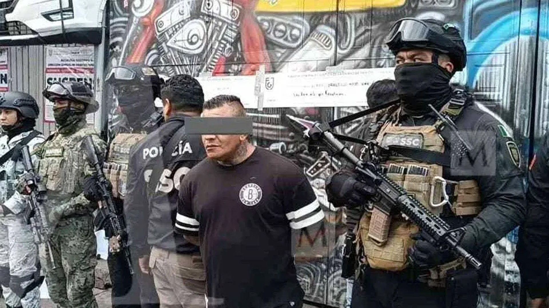 Arrestan a 'El Mickey', acusado por robo de autopartes en CdMx