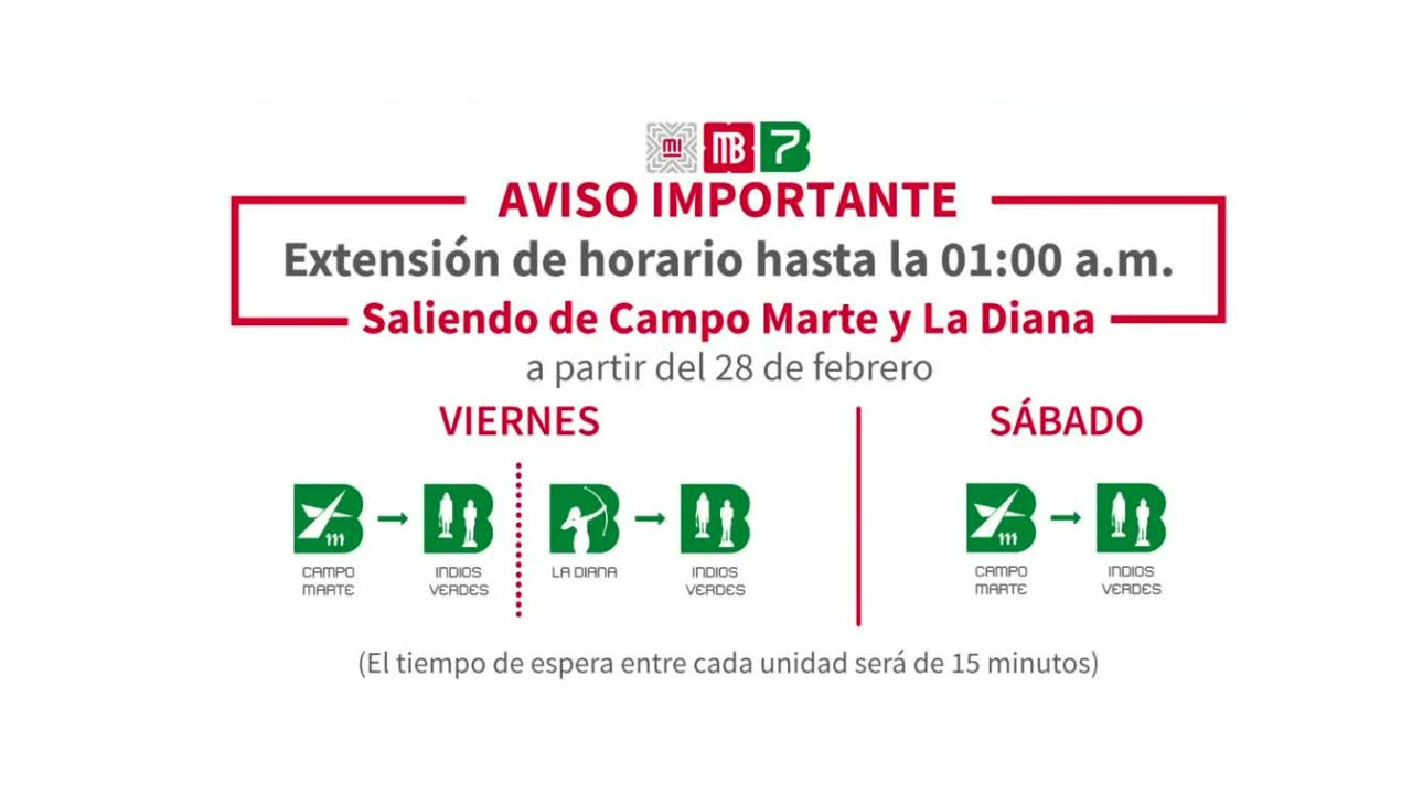 Metrobús CDMX amplía su horario: fechas y nuevos tiempos de servicio