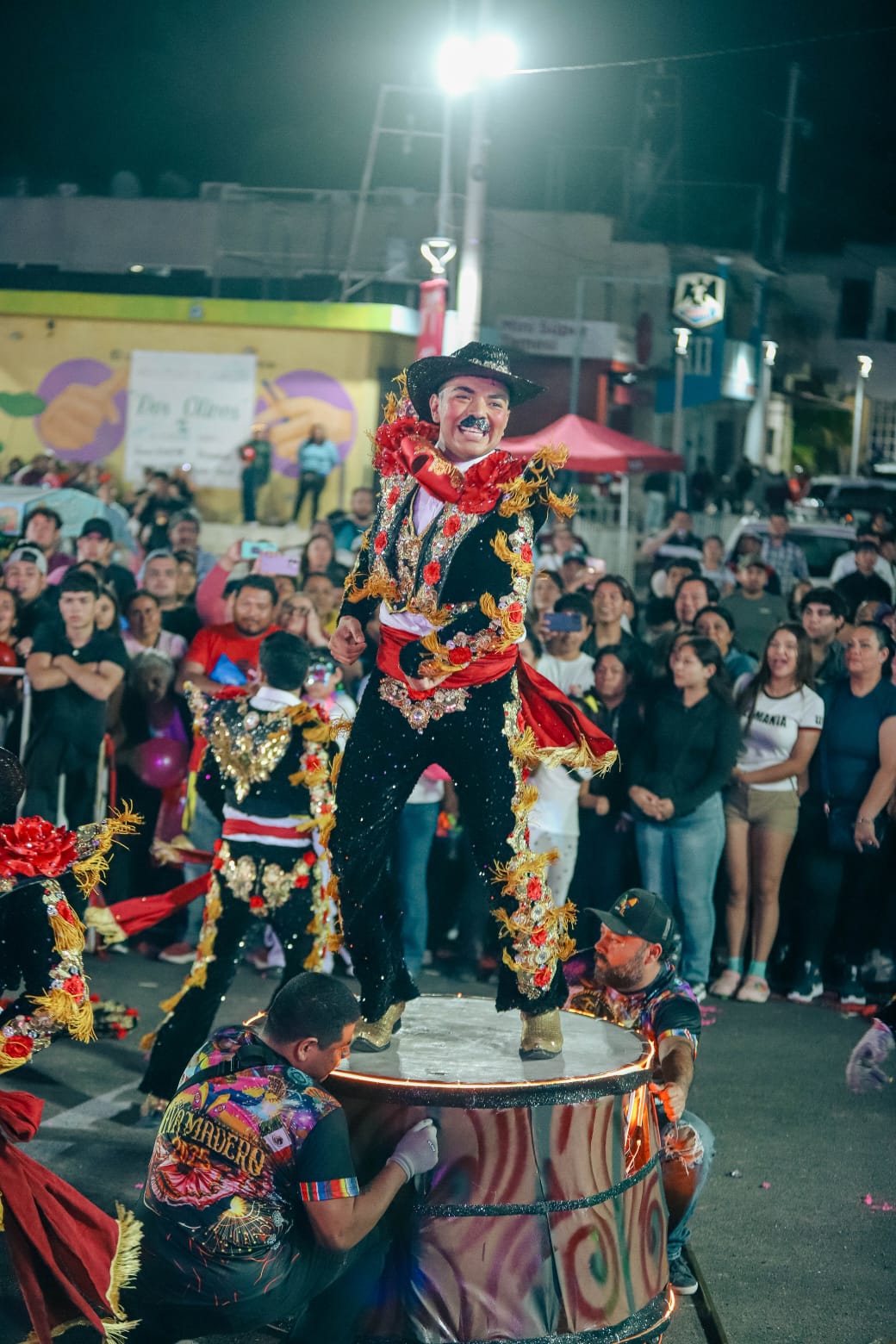 Miles de personas se reúnen en el Carnaval 2025 en Tamaulipas. | Especial