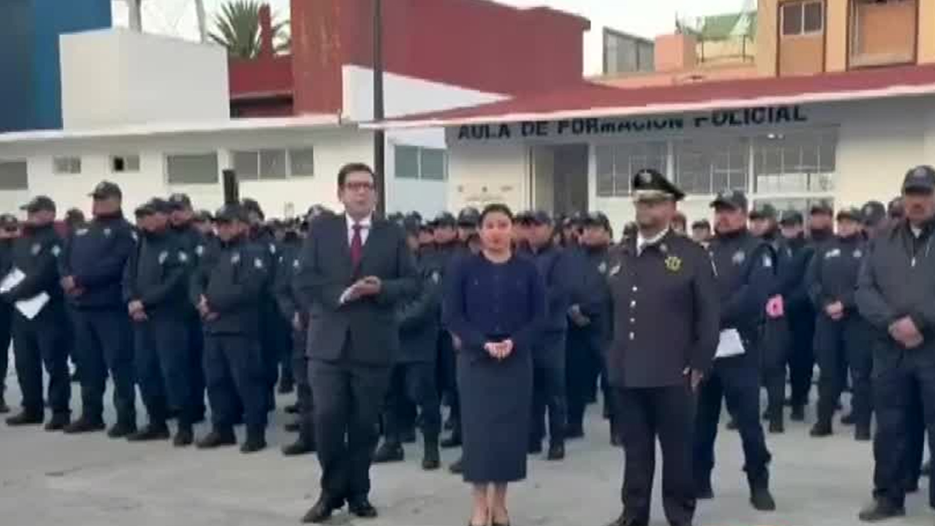 Presentan al nuevo director de seguridad pública de Chalco, Edomex