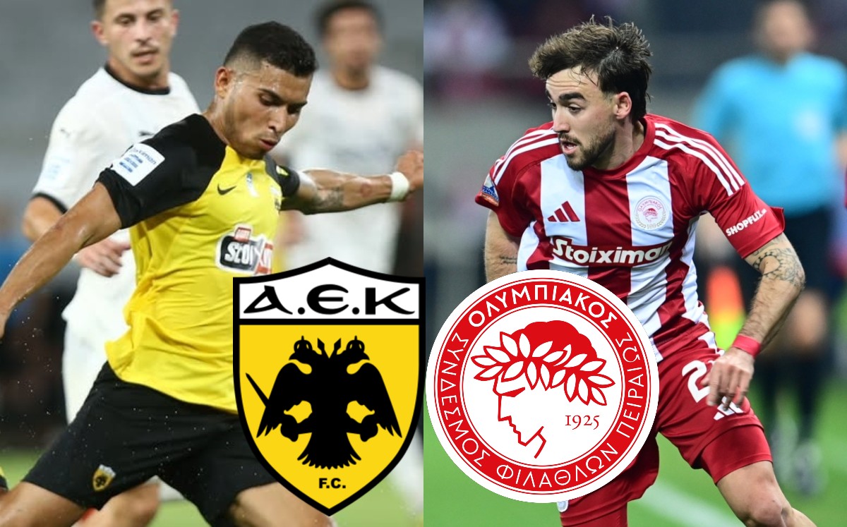 AEK Atenas vs Olympiacos. EN VIVO partido de la Superliga de Grecia (Instagram @aekfc_official/X@olympiacosfc)