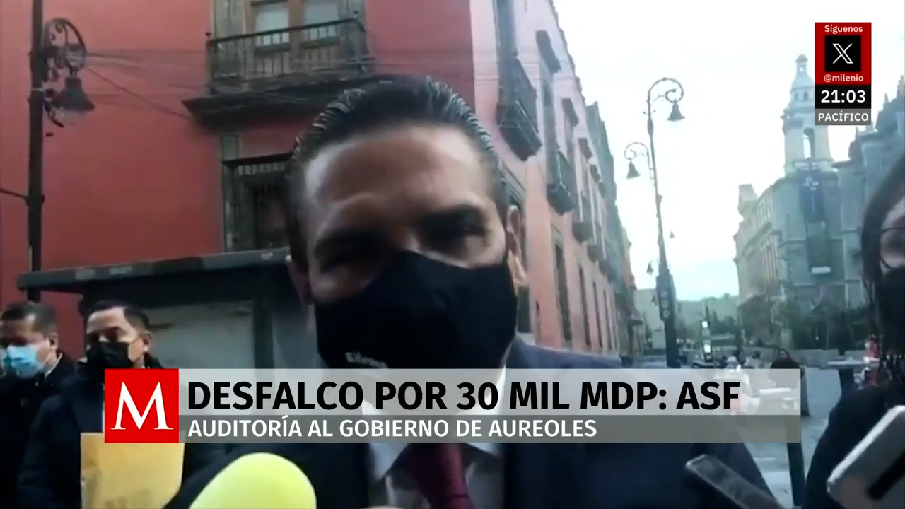 ASF señala desfalco de 30 mil mdp en Michoacán bajo gobierno de Aureoles