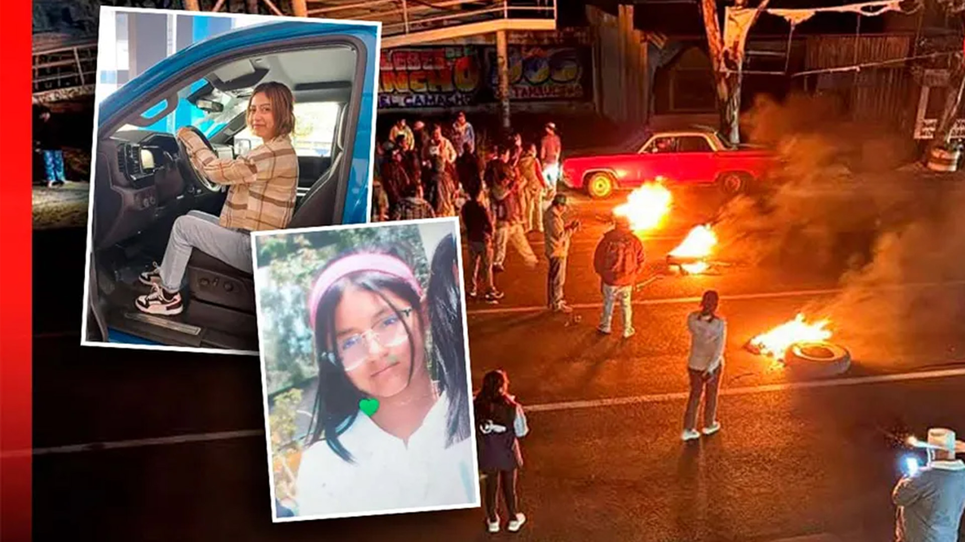 Bloquean la autopista Puebla-Atlixco; exigen localizar a dos adolescentes secuestradas