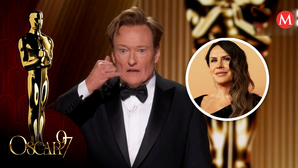Al comienzo de la premiación, Conan O' Brien bromeo sobre la actriz de Emilia Pérez | Especial