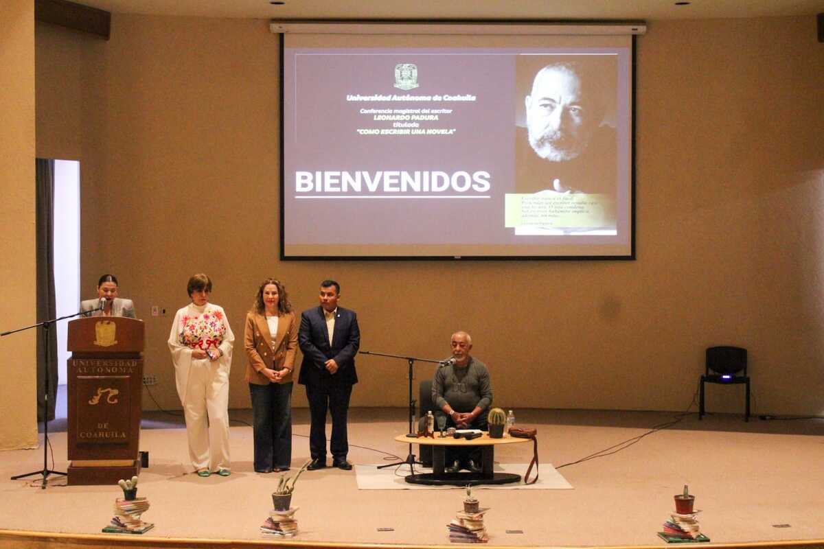 Conferencia Leonardo Padura en La Laguna. | Especial