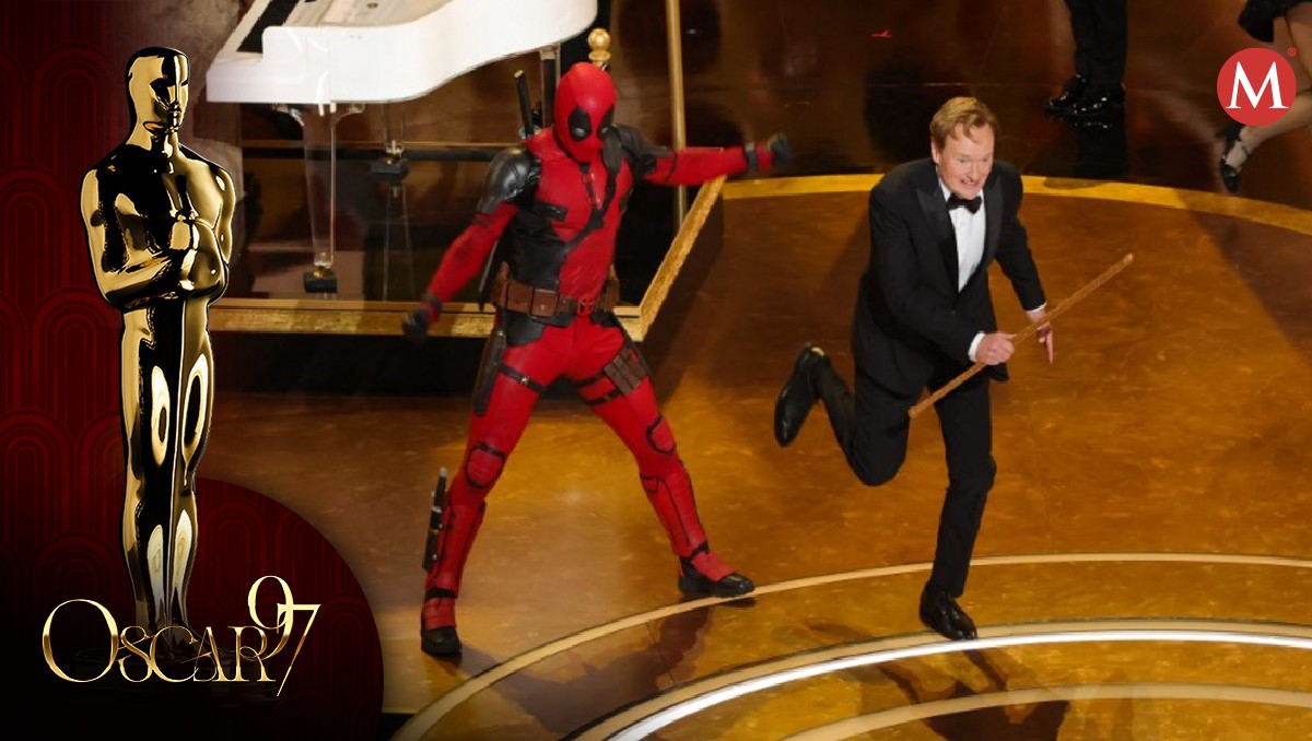 Deadpool aparece en los premios Oscar 2025 | AFP